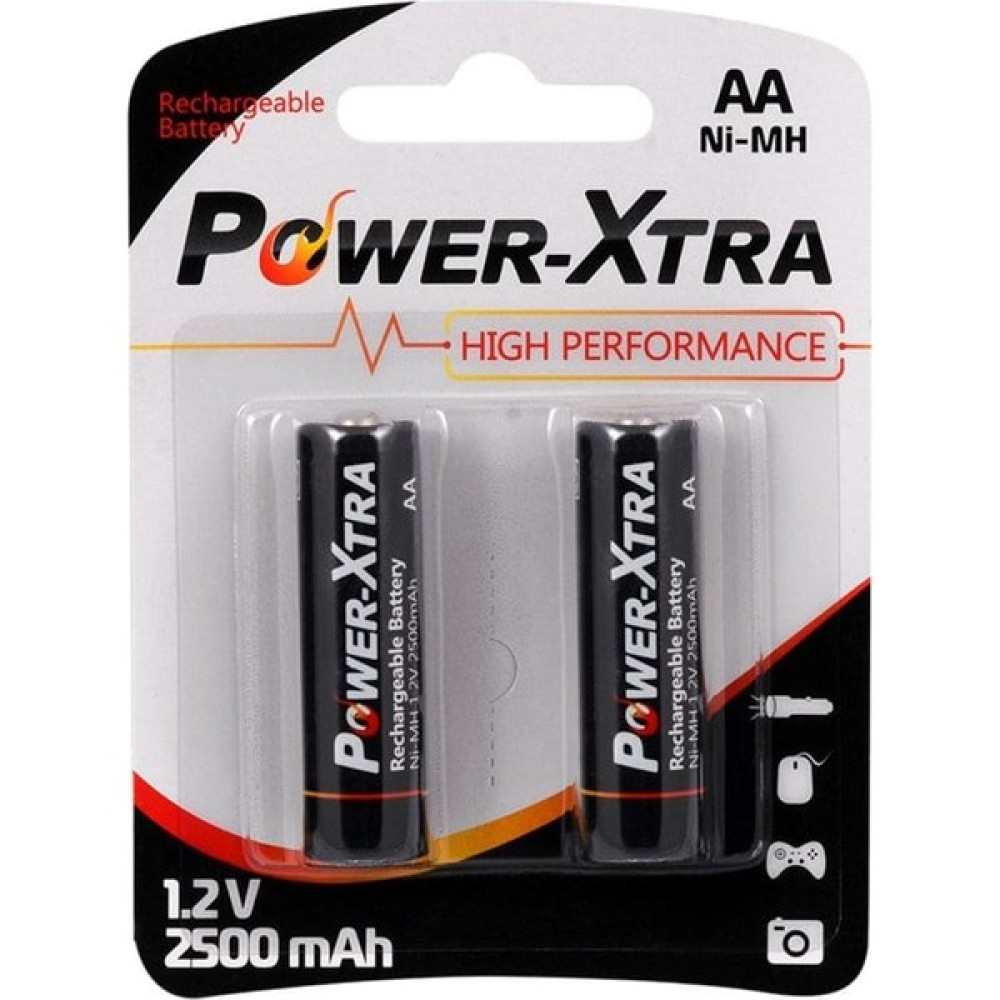 Power-Xtra Şarj Edilebilir Aa 1.2V 2500MAH Kalem Pil 2li Kalem & Yazı Gereçleri Fiyatı