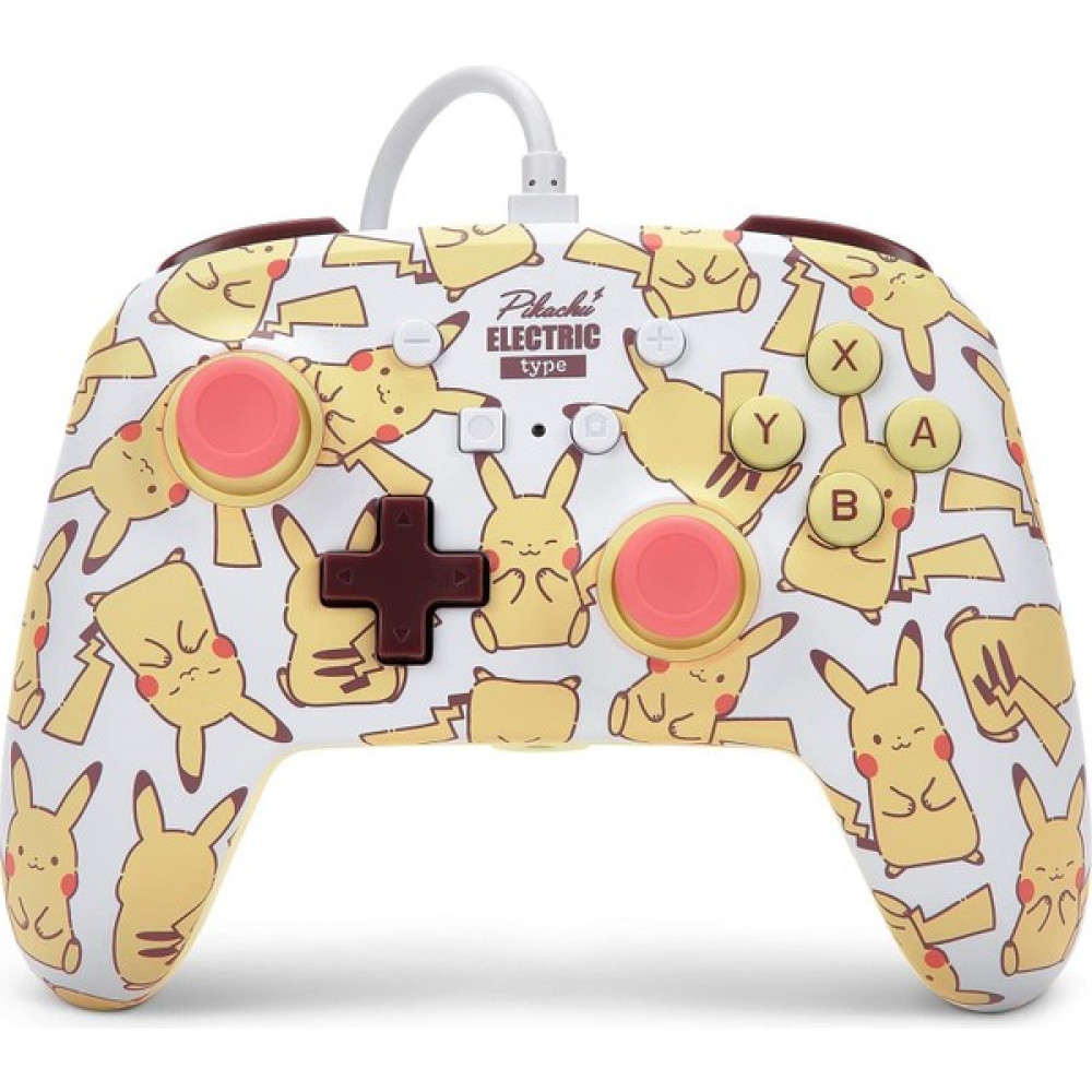 PowerA Nintendo Switch Kablolu Oyun Kolu Lisanslı Pikachu Blush Oto Boyaları Fiyatı