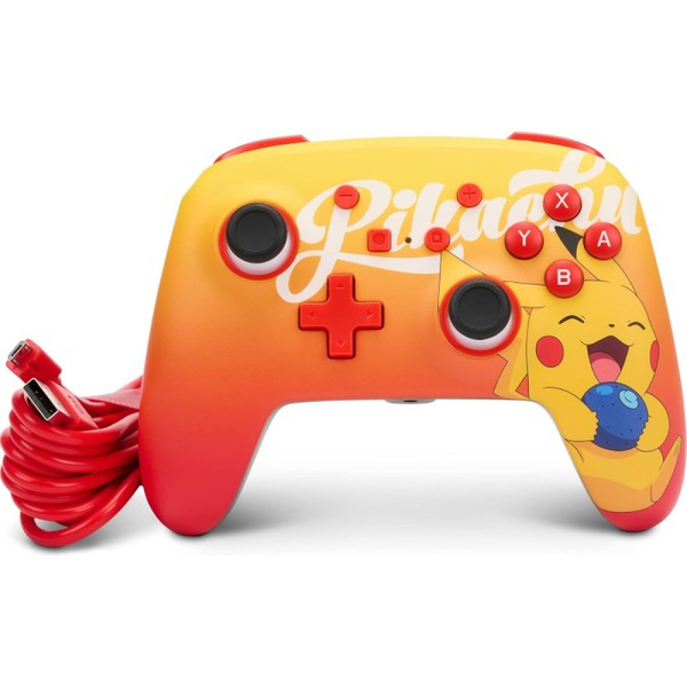 PowerA Nintendo Switch Powera Enhanced Kablolu Oyun Kumandası Oran Berry Pikachu Oto Boyaları Fiyatı