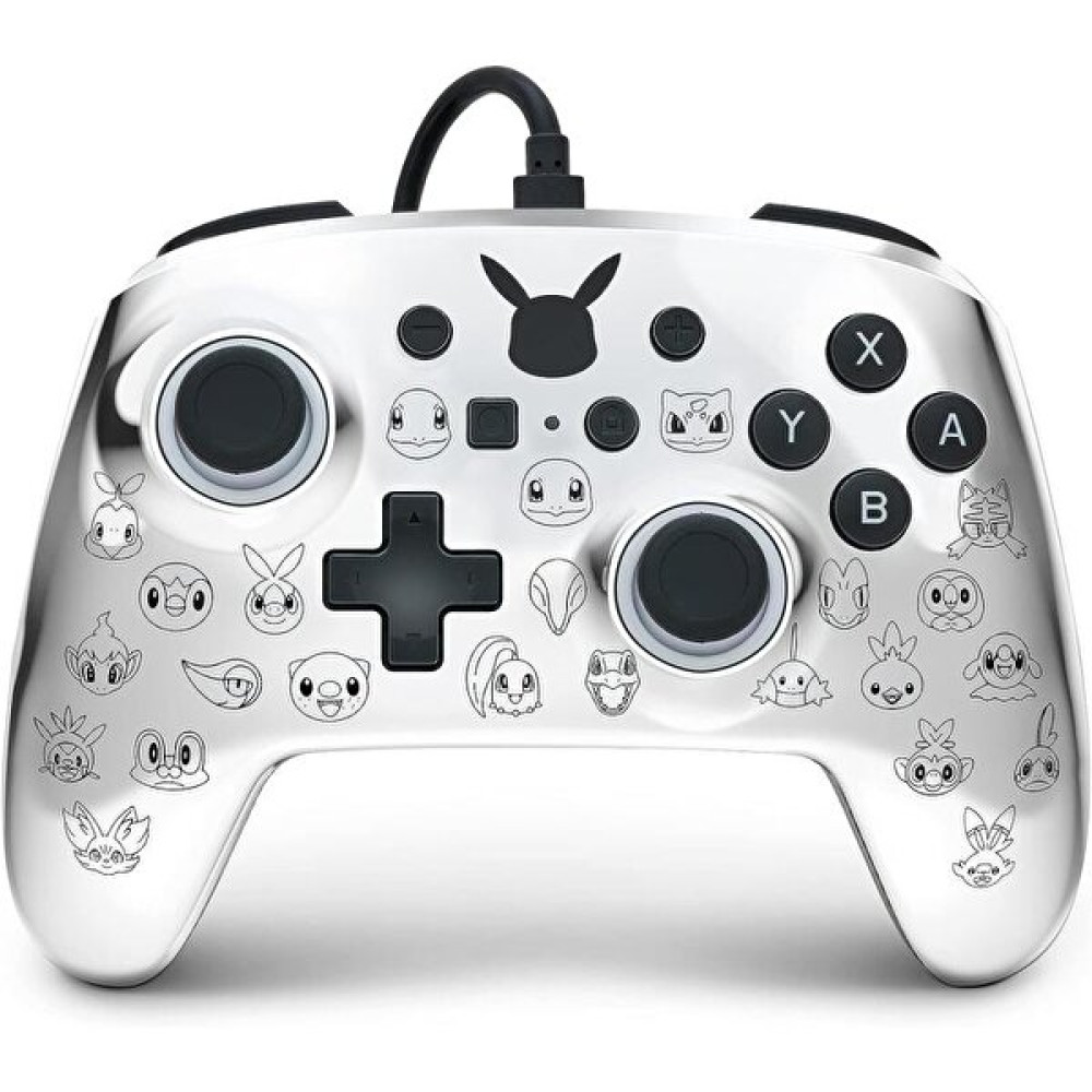 PowerA Pikachu Black Silver Nintendo Switch Lisanslı Kablolu Oyun Kolu Konsol Aksesuarları Fiyatı