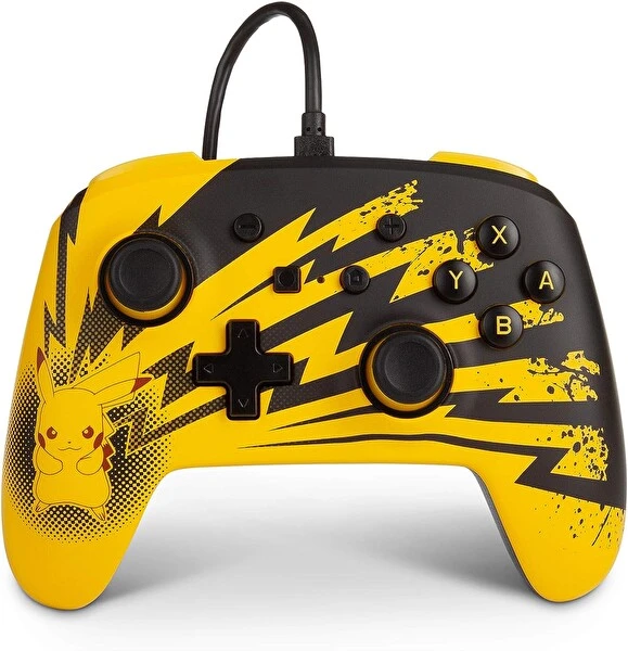 PowerA Pokemon Pikachu Lighting Kablolu Lisanslı Nintendo Switch Oyun Kolu Konsol Aksesuarları Fiyatı