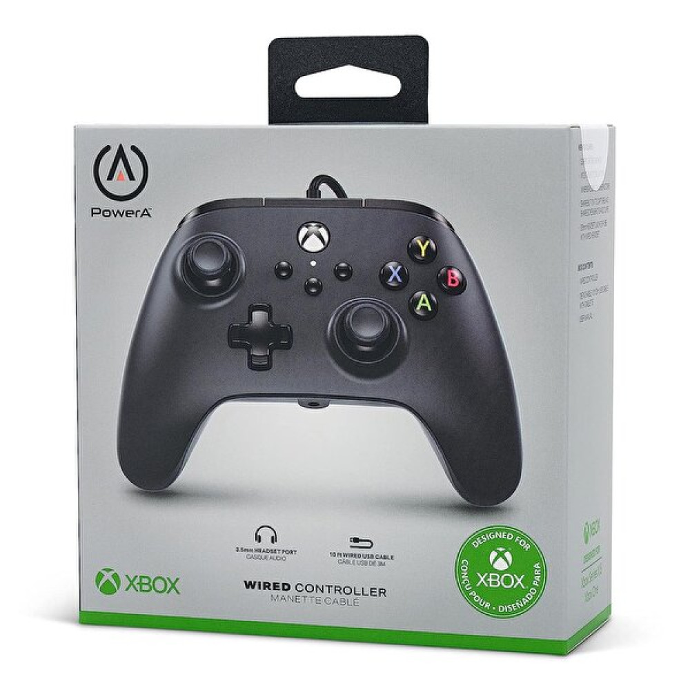 PowerA Xbox Series X - S Xbox One Uyumlu Kablolu Siyah Oyun Kolu Xbox Oyun Kolu ve Aksesuarları Fiyatı
