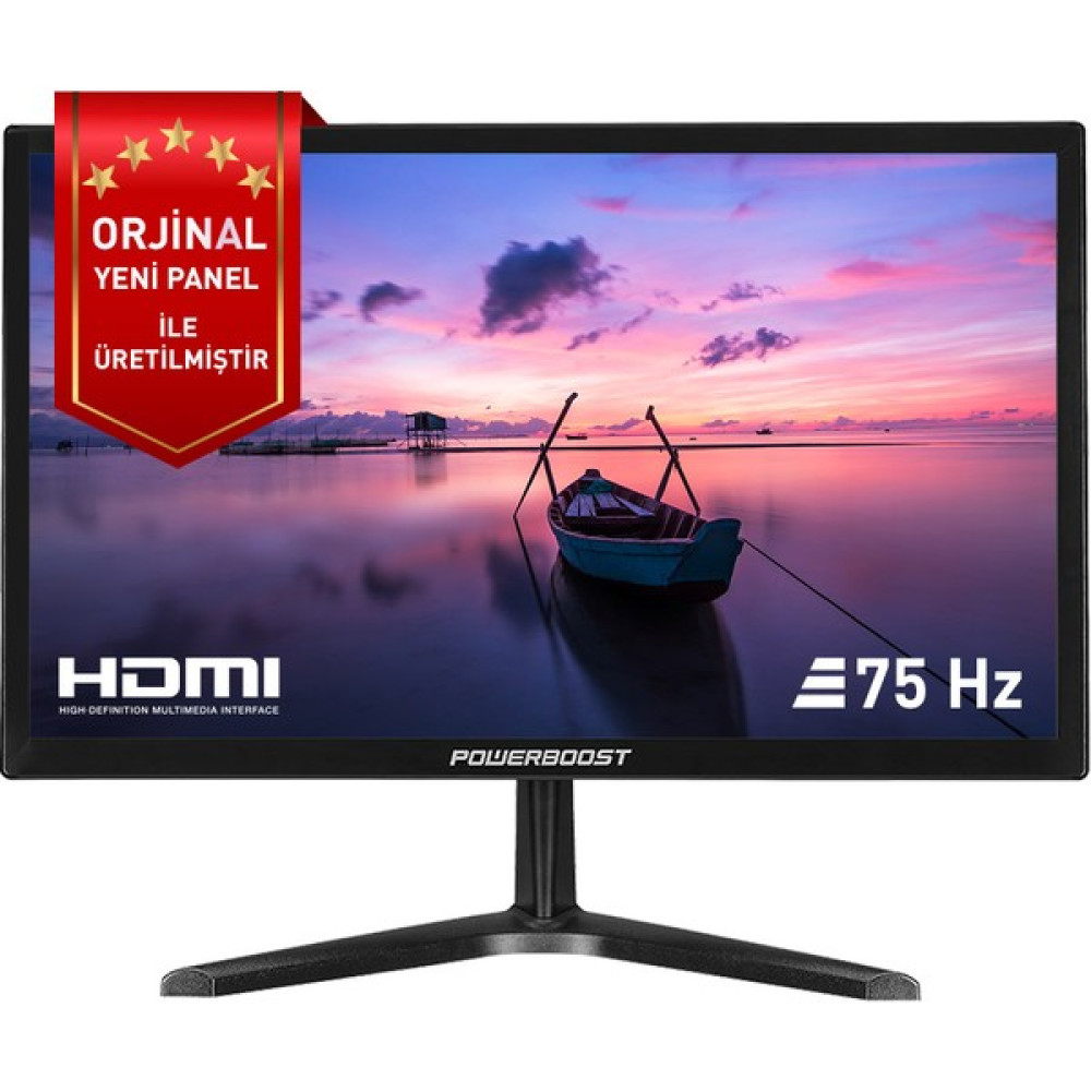 PowerBoost M1950VH 19.5" 75Hz 5ms (HDMI+VGA) Monitör Monitör Fiyatı