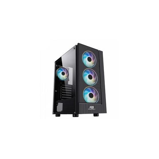 PowerBoost VK-P3301B 500W ATX USB 3.0 Mesh Fixed LED Fan Siyah Bilgisayar Kasası PC Kasaları Fiyatı