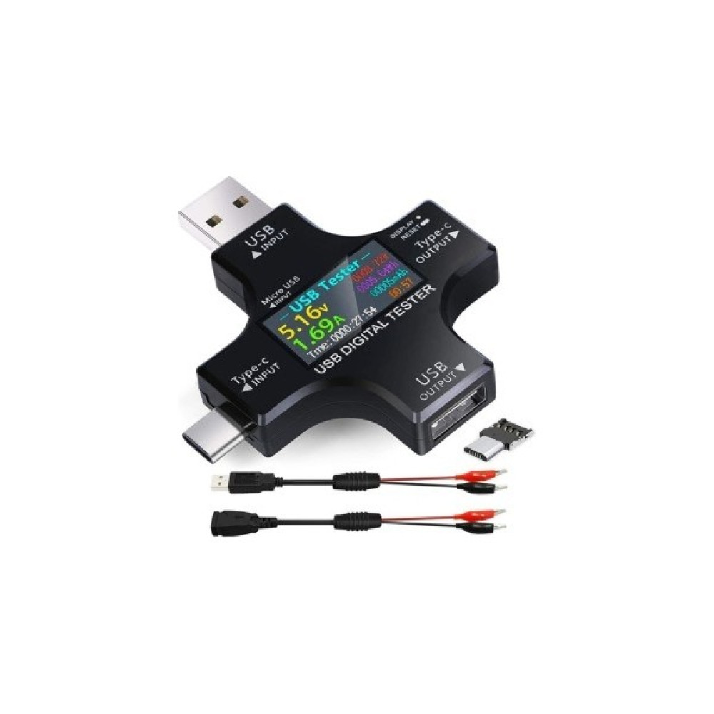 Powerex USB Dijital Volt-Ampermetre Gerilim Akım Ölçer USB 3.0 Tip-C Voltmetre Diğer Test ve Ölçüm Cihazları Fiyatı