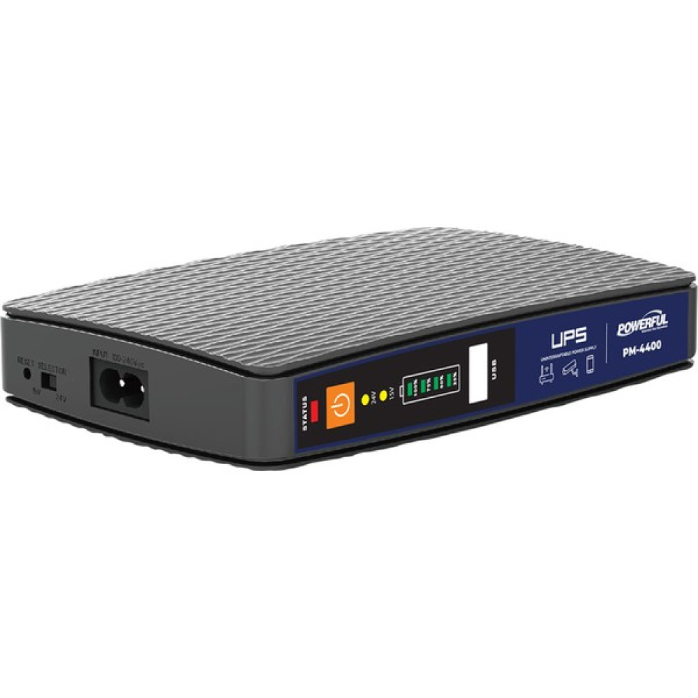 Powerful PM-4400 8000 mAH Lityum Pil Modem Ups Kesintisiz Güç Kaynağı ( 5-6 saat beslemeli ) Power Supply Fiyatı