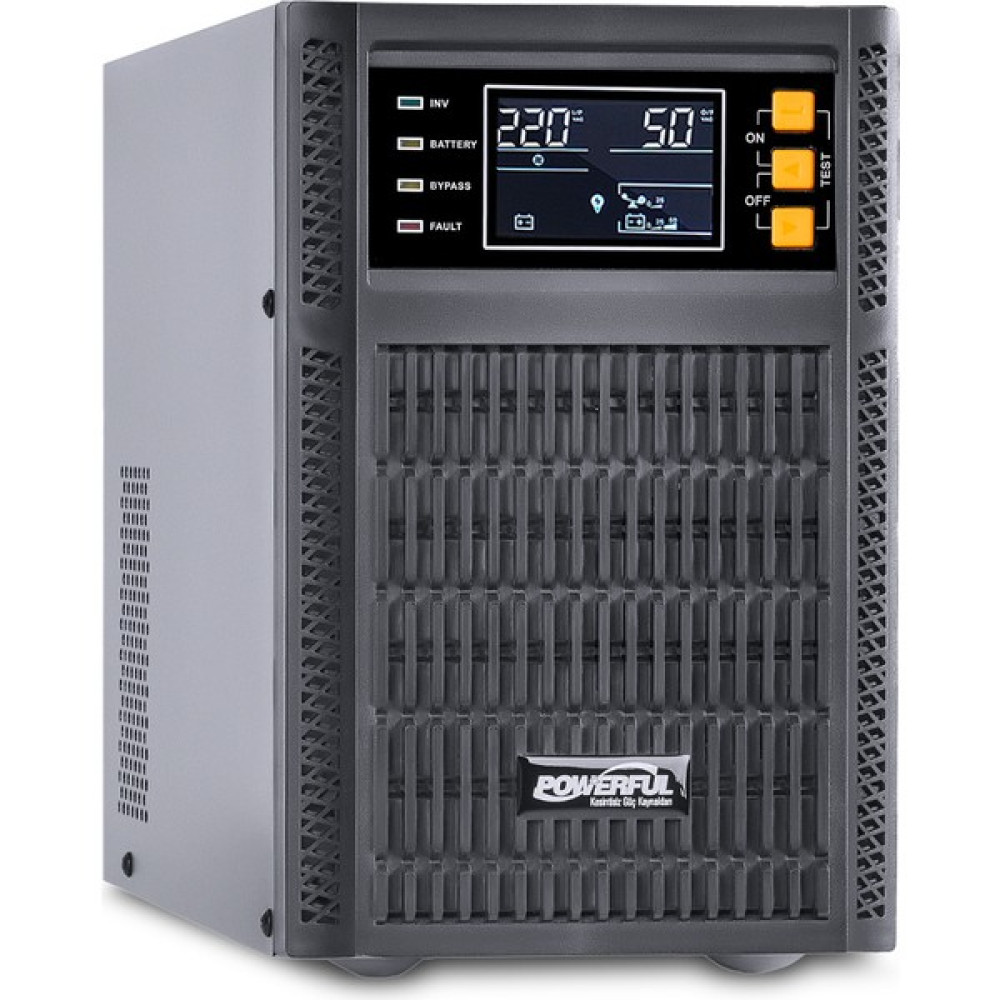 Powerful PSP-1101 1000 VA / 1000W / 1KVA / 1 Kva / 1 kW Online Ups Kesintisiz Güç Kaynağı 2*12V 7 Ah Akülü Power Supply Fiyatı