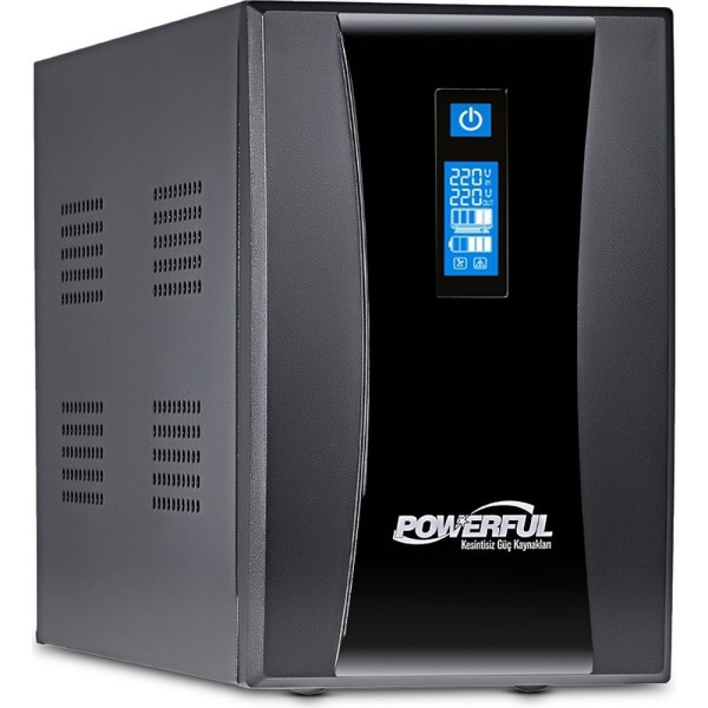 Powerful SLD-2000 2000VA Line Interactive Ups Kesintisiz Güç Kaynaği Power Supply Fiyatı