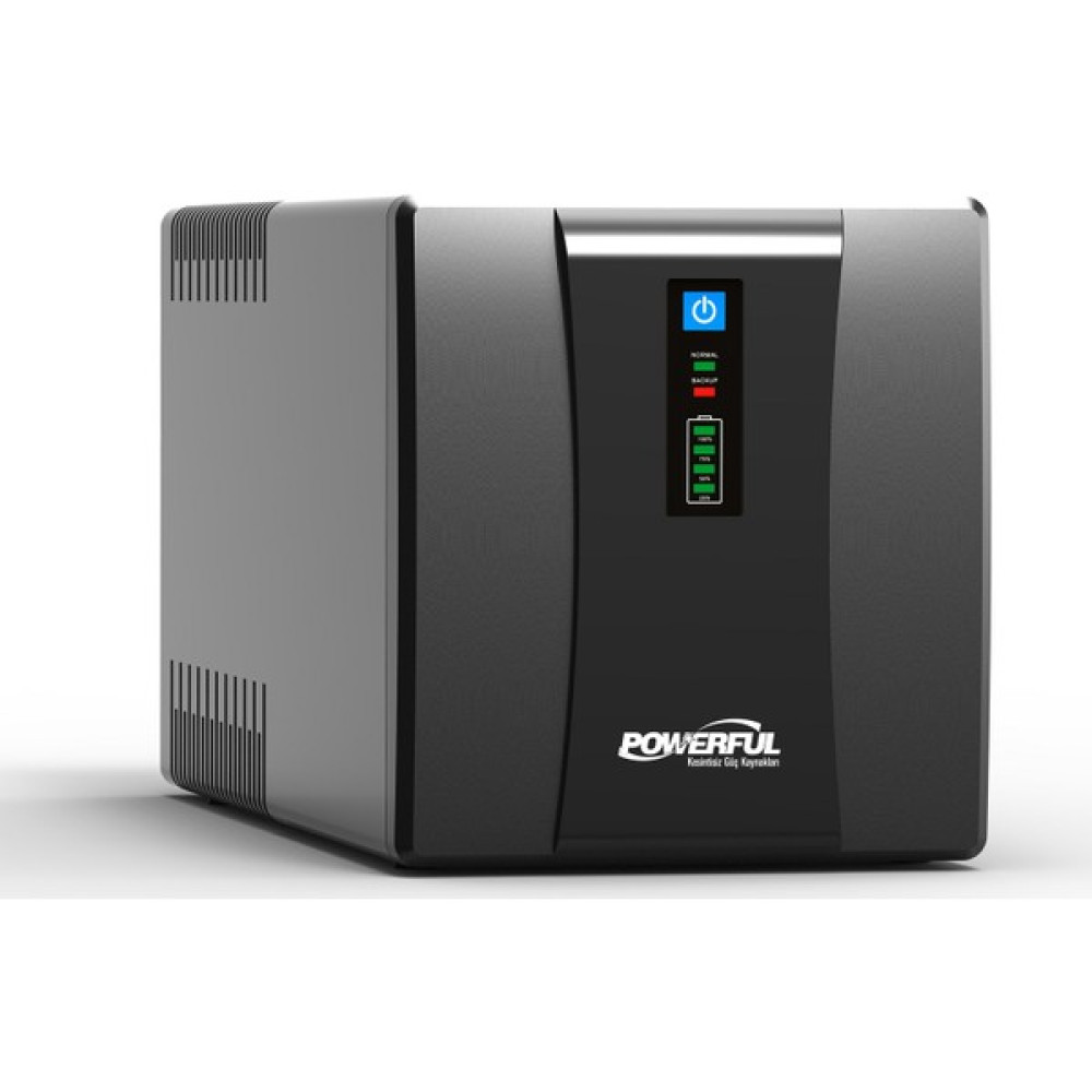Powerful SLE-1000 1000VA Line Interactive Ups Kesintisiz Güç Kaynağı Power Supply Fiyatı