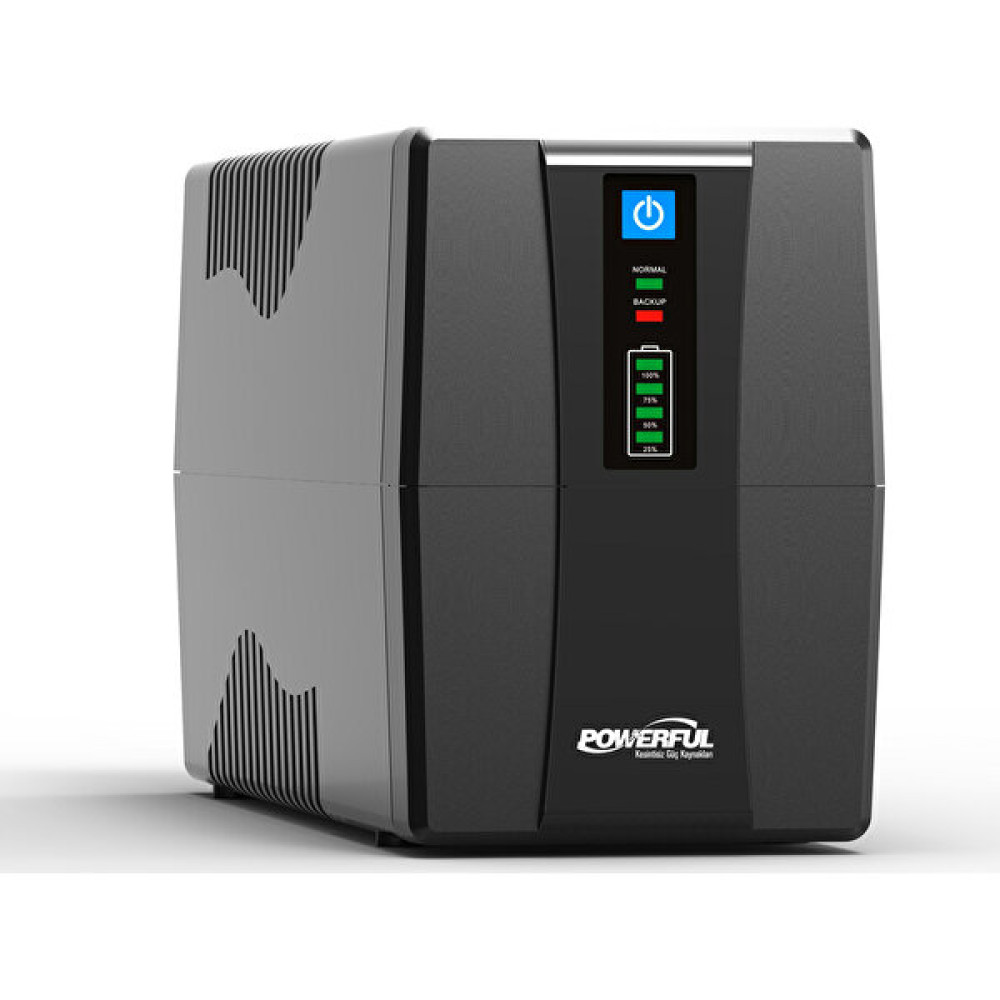 Powerful SLE-650 650VA Line Interactive Ups Kesintisiz Güç Kaynağı Power Supply Fiyatı