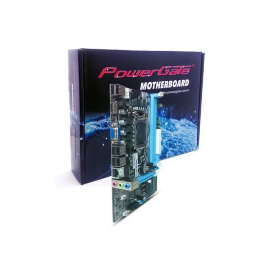 Powergate PG-H55M-AR S/L/V Intel H55 1600 MHz DDR3 Soket 1156 mATX Anakart
