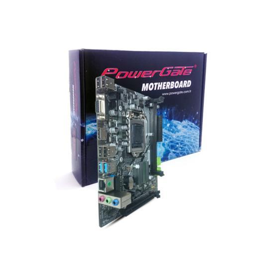 Powergate PG-H61M-AR S/L/V Intel H61 1600 MHz DDR3 Soket 1155 mATX Anakart