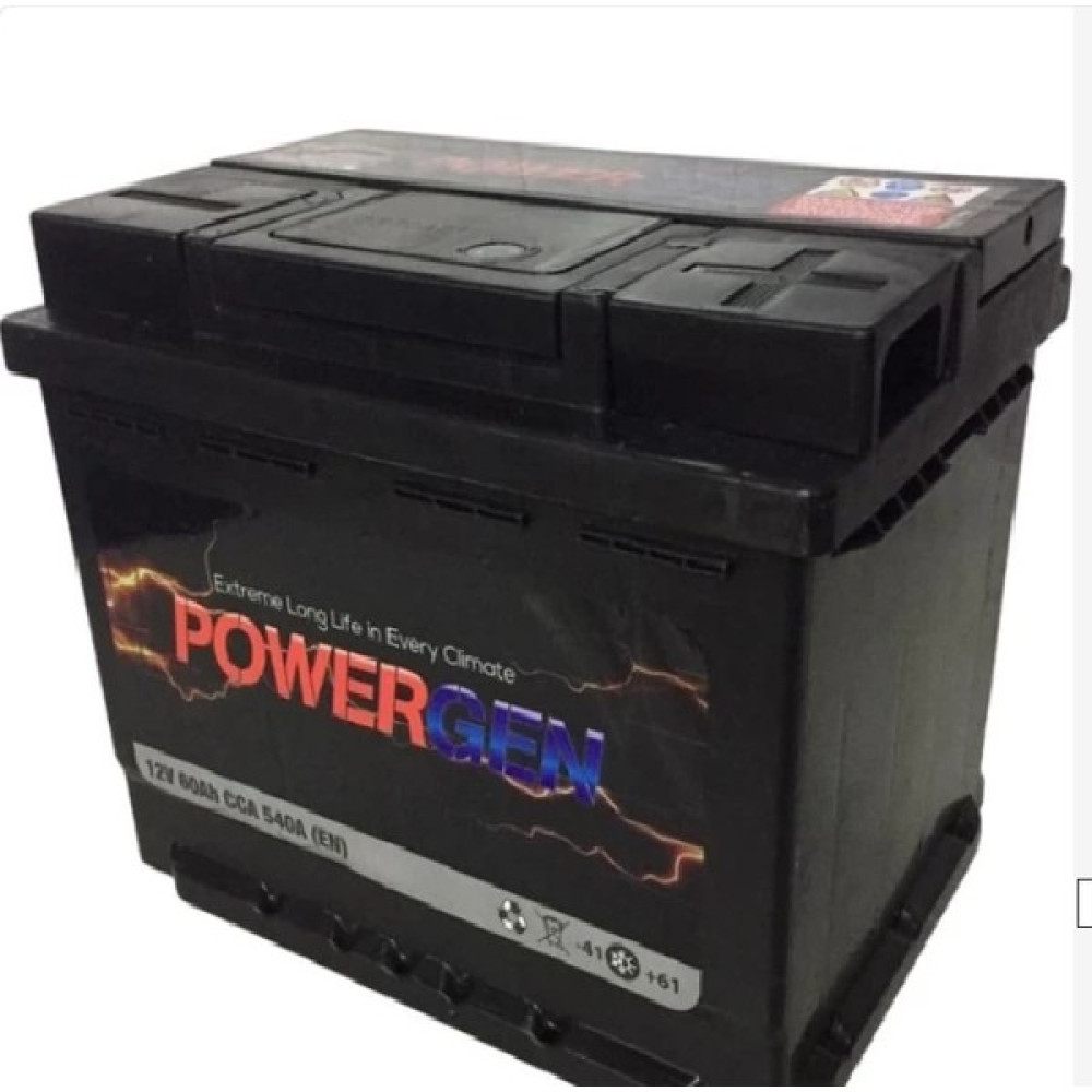 Powergen 60 Amper 12 V 540 A Akü Akü Fiyatı