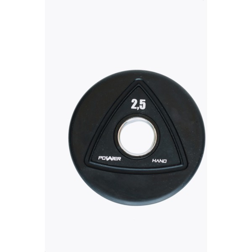 Powerhand 2,5 kg Profesyonel Kauçuk Kaplı Olimpik Plaka Dambıllar & El / Ayak Ağırlıkları Fiyatı