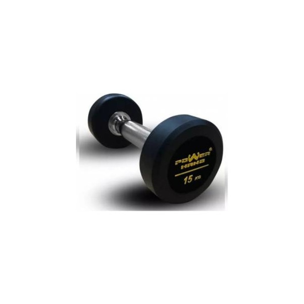 Powerhand Profesyonel Kauçuk Kaplı Olimpik Dumbell 15 kg Dambıllar & El / Ayak Ağırlıkları Fiyatı