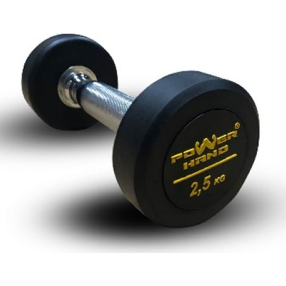 Powerhand Profesyonel Kauçuk Kaplı Olimpik Dumbell 2,5 kg Dambıllar & El / Ayak Ağırlıkları Fiyatı