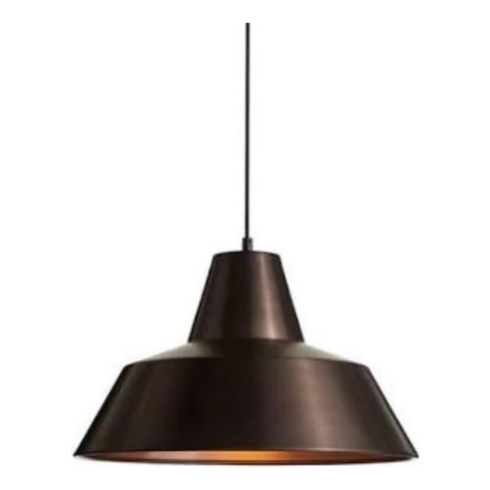 Powerlight Metal Sarkıt Avize Rustik Tekli Sarkıt Kahve Cafe Mutfak Aydınlatma 30 cm Avize Fiyatı