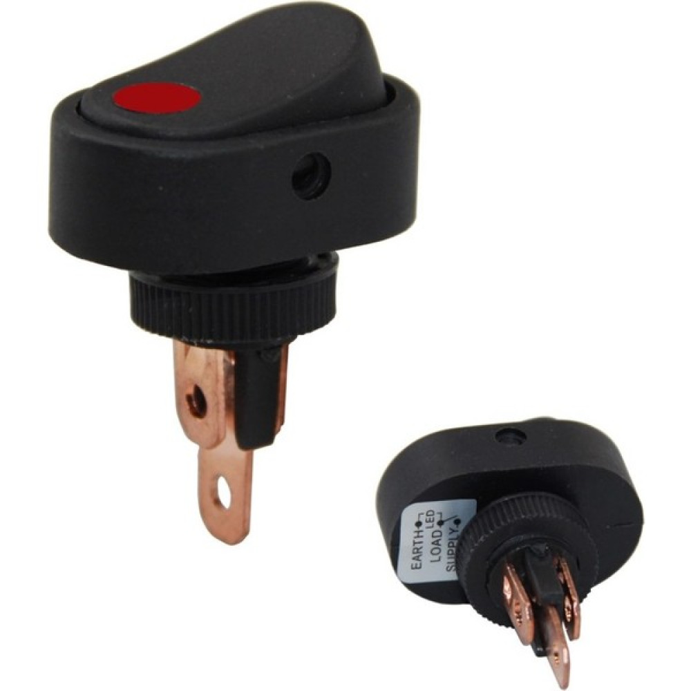 Powermaster 12 Volt Dc 20 Amper On-Off Işıklı Anahtar ASW-20D-2 (IC-132A-2) Oto Boyaları Fiyatı