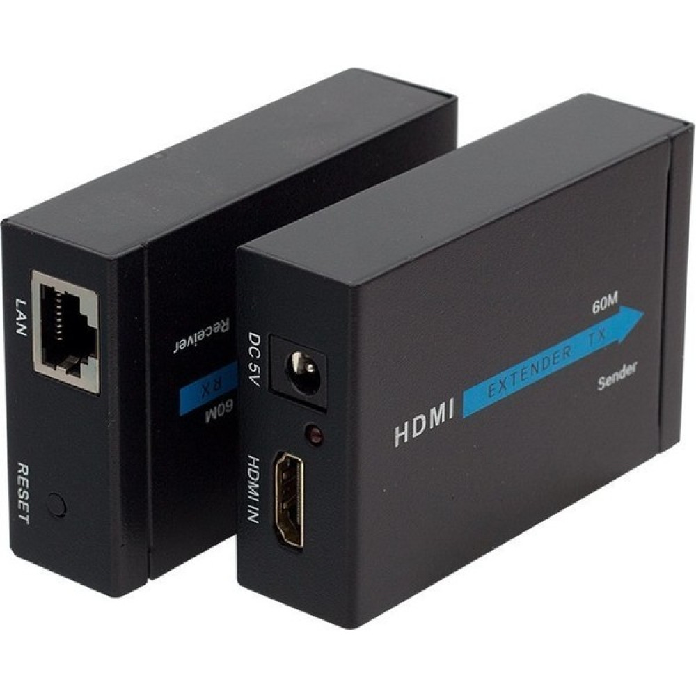 Powermaster HDMI To Cat5-Cat6 Extender 60 Metre Uzatıcı Network Aksesuarları Fiyatı