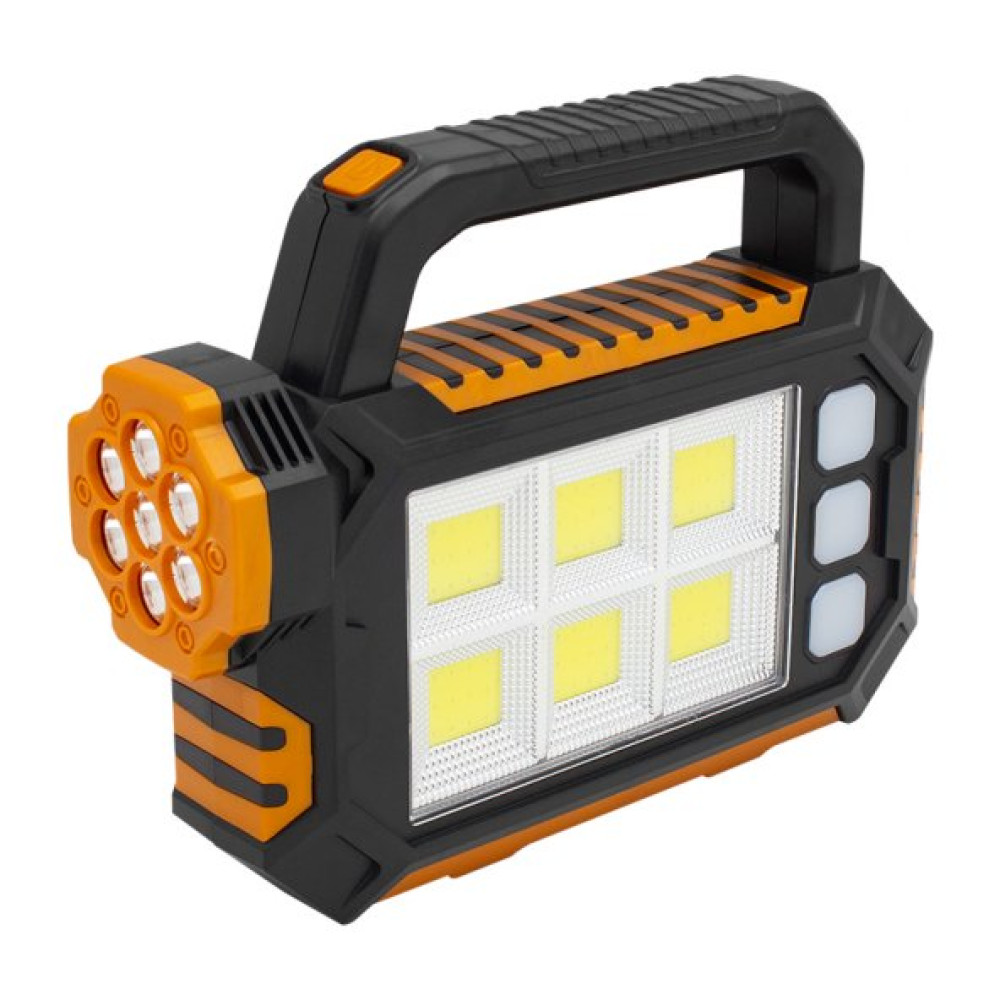 Powermaster Hs-8029-7-B 3 Çalışma Modlu 6 Cob Ledli Taşınabilir Solar Lamba Elektrik ve Aydınlatma Fiyatı