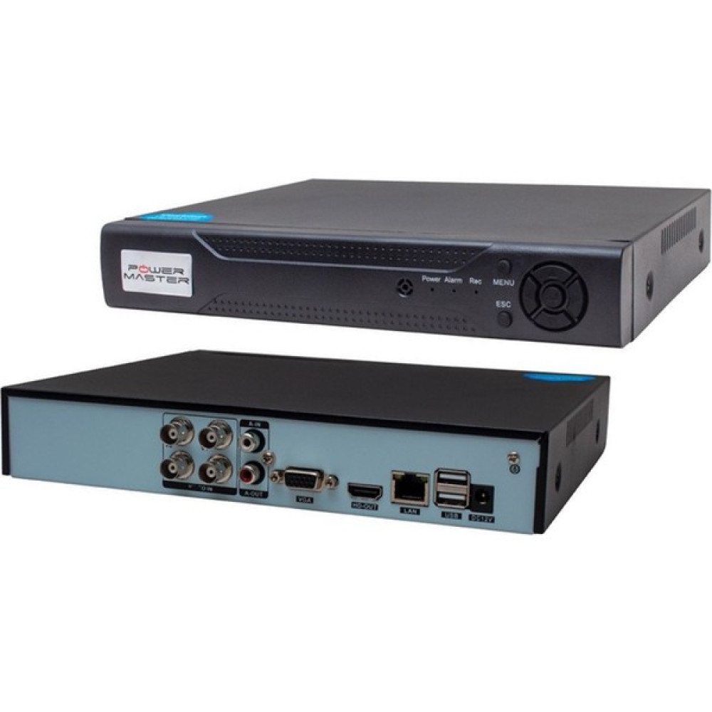 Powermaster PM-12180 1080N H265 4 Kanal Dvr/xvr Kayıt Cihazı Xmeye Video Çıkışlı Güvenlik Kameraları Fiyatı