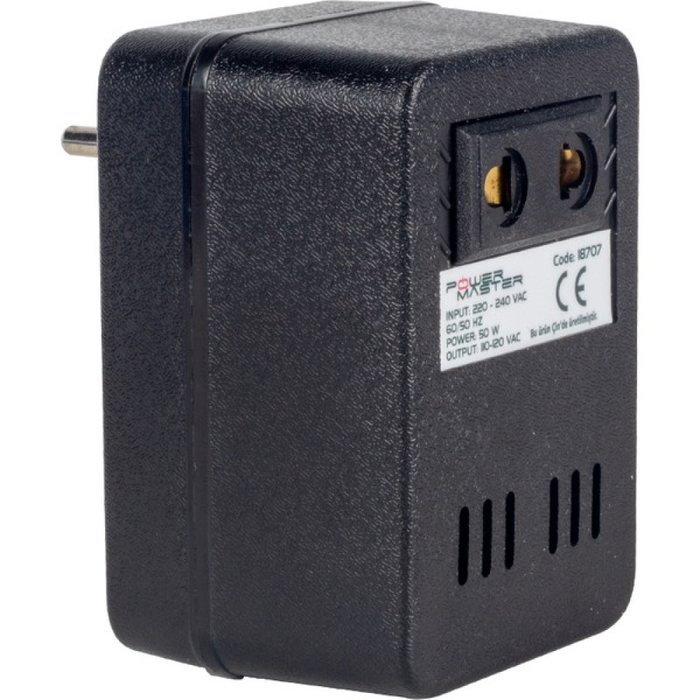 Powermaster PM-18707 220V-110V 50VA Ac/ac Dönüştürücü Transformatör Kesintisiz Güç Kaynakları (UPS) Fiyatı