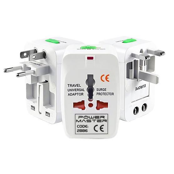 Powermaster PM-2886 Universal Çoklu Priz Çevirici Seyahat Adaptörü