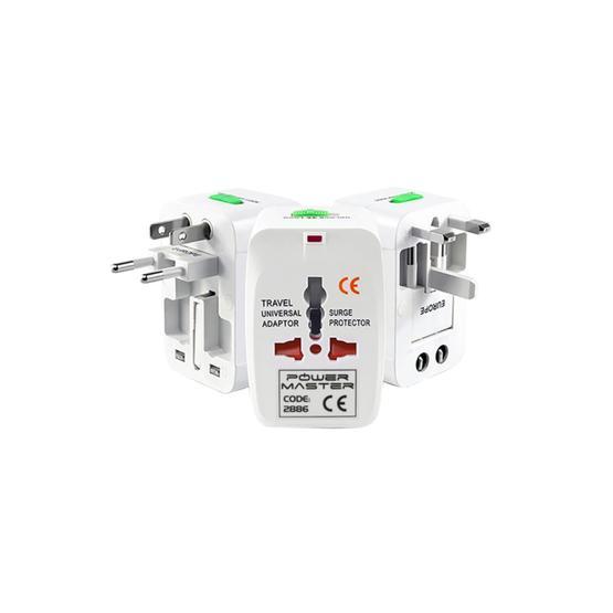 Powermaster PM-2886 Universal Çoklu Priz Çevirici Seyahat Adaptörü