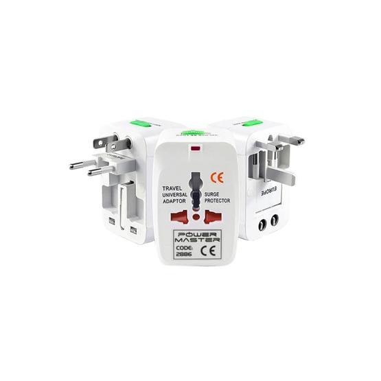 Powermaster PM-2886 Universal Çoklu Priz Çevirici Seyahat Adaptörü