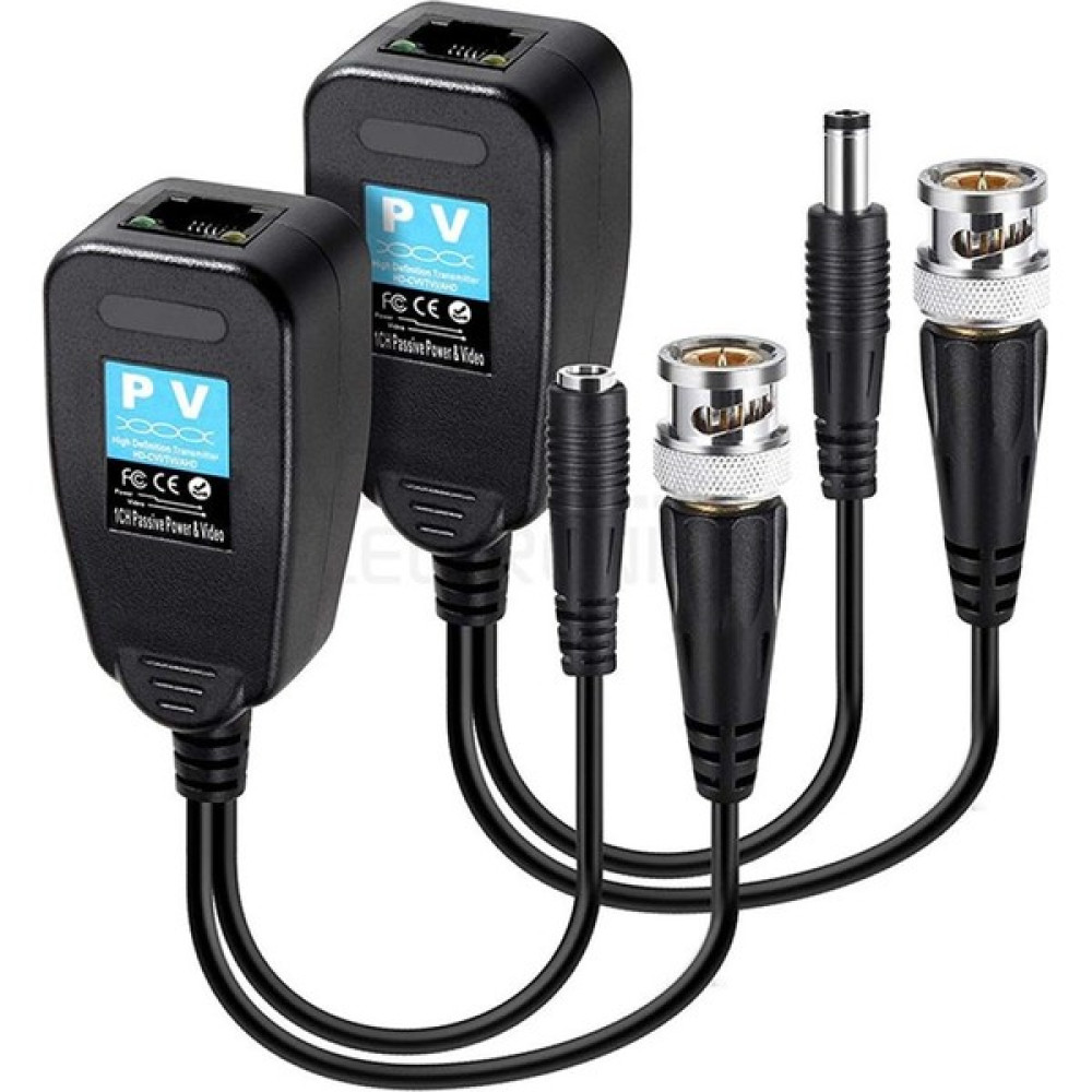 Powermaster PM-3898PV Bnc To RJ45 Vıdeo Balun + Power Konnektör Güvenlik Kameraları Fiyatı