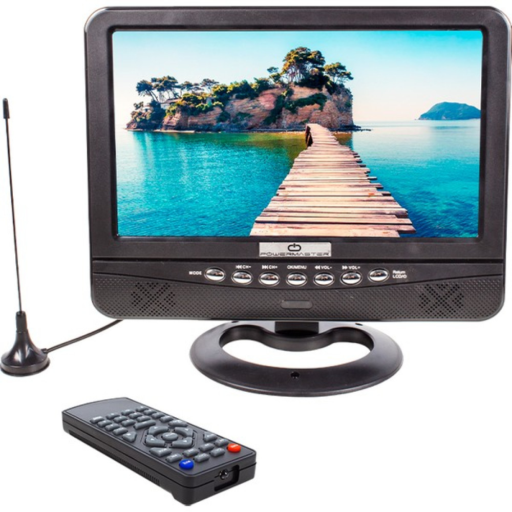 Powermaster PM-4654 9.5 Tft LCD Usb/sd Analog Tv Tuner Portable Tv Monitör Güvenlik Kamerası Aksesuarları Fiyatı
