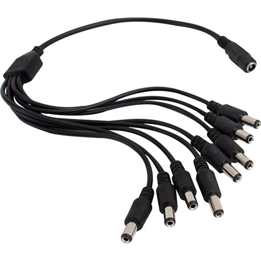 Powermaster PM-6068 Power Dişi To 8 Erkek Power Kablo Çoklayıcı Güvenlik Kamerası Kablosu Fiyatı