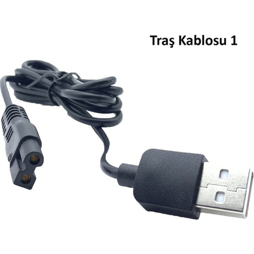 Powermaster Tıraş Makinaları Için USB Şarj Kablosu (1) Bilgisayar Çevirici ve Adaptörü Fiyatı