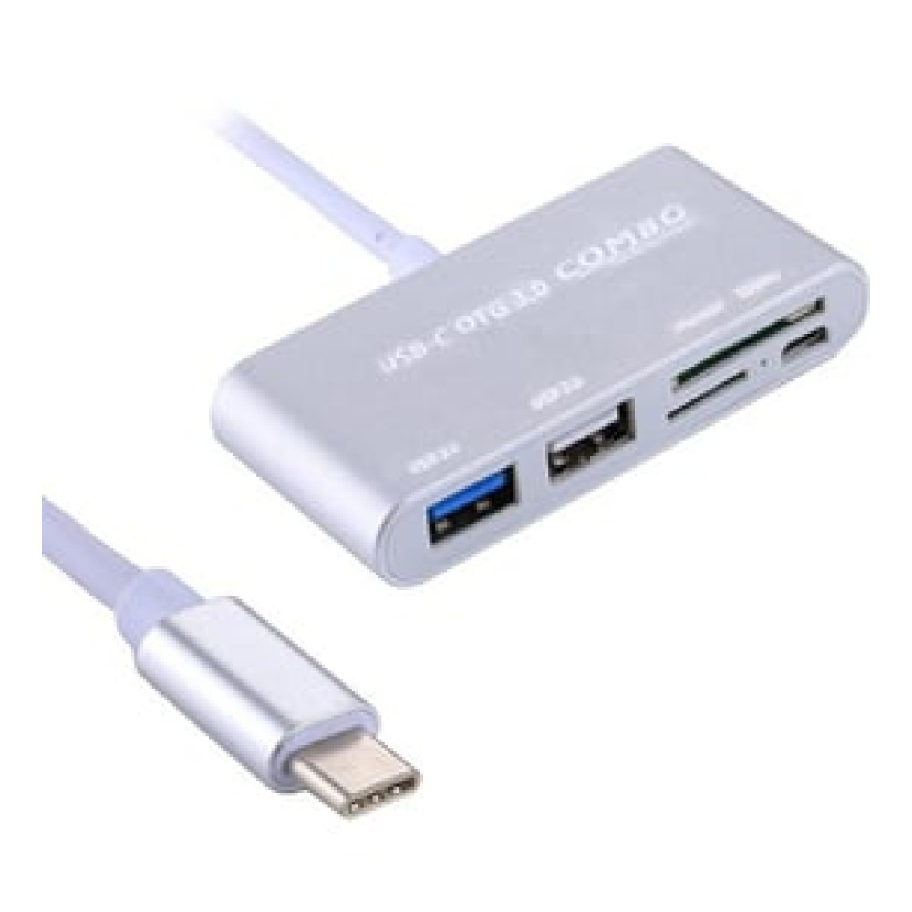 POWERMASTER USB TYPE-C TO OTG COMBO USB 3.0 HUB+KART OKUYUCU Ses Kartı Fiyatı