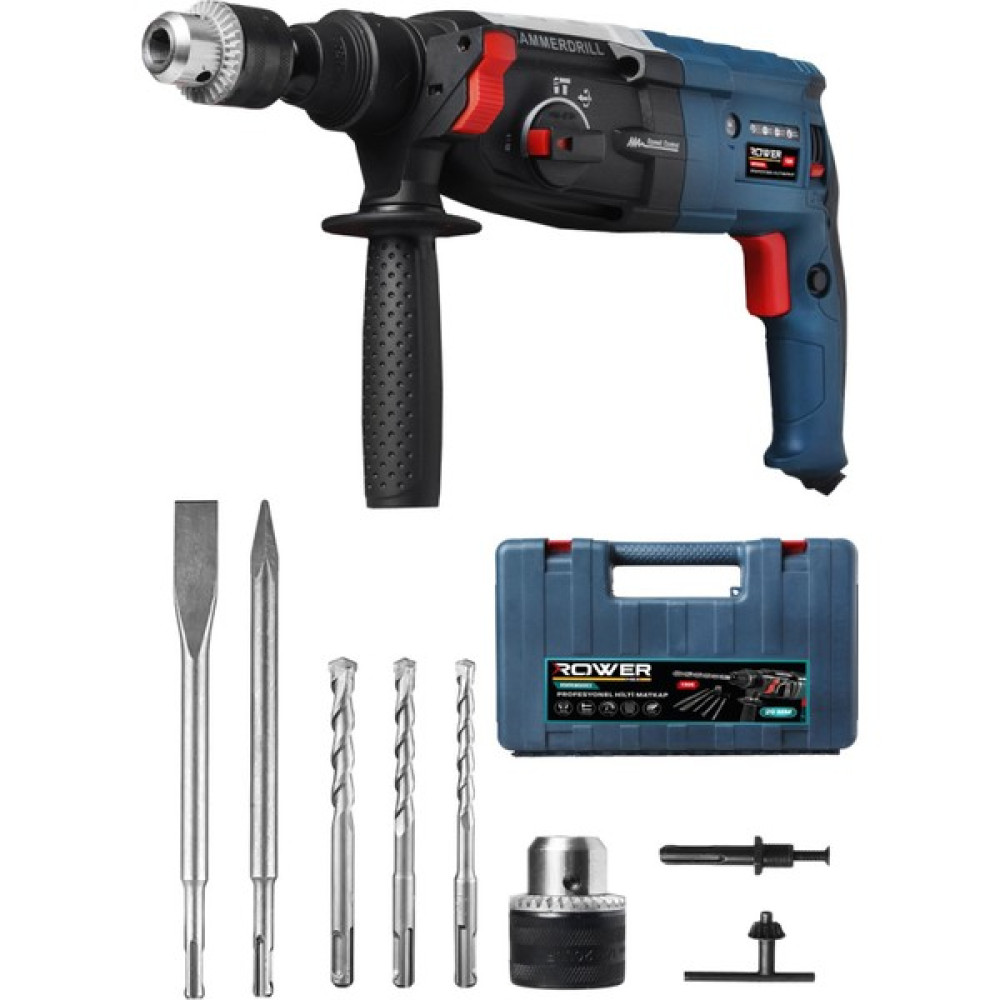 POWERMAX 1500 Watt Sds Plus Kırıcı Delici Matkap 26 mm 2.4 Juel RWRX5003 Kırıcı Deliciler & Kırıcılar Fiyatı