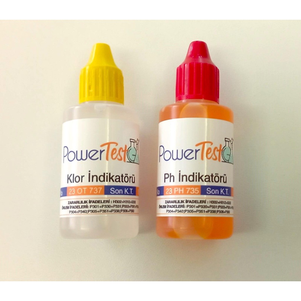 Powerpool Powertest Klor ve Ph Indikatörü Ikili Set Diğer Fiyatı