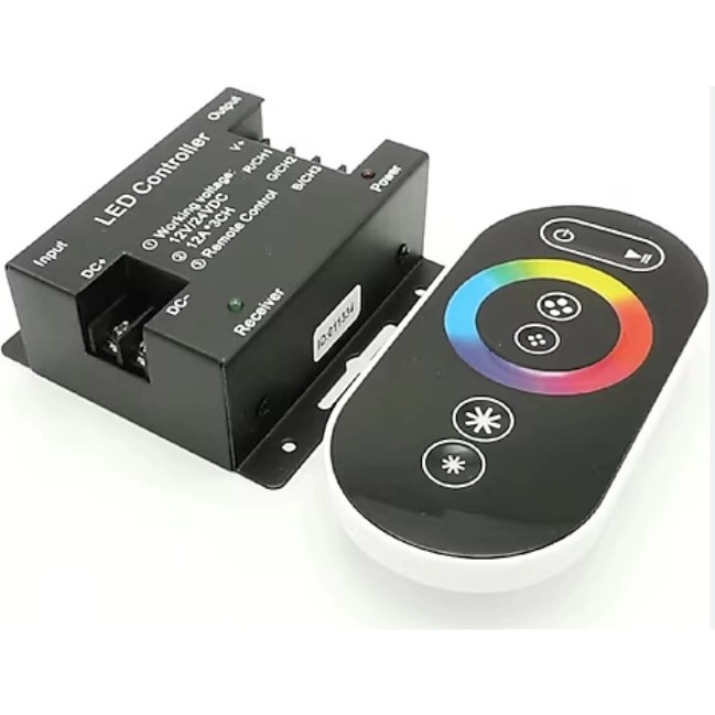 Powerr Led Aydınlatma Dokunmatik Rgb Şerit LED Rf Kontrol 36A 12-24V Led Aydınlatmalar Fiyatı