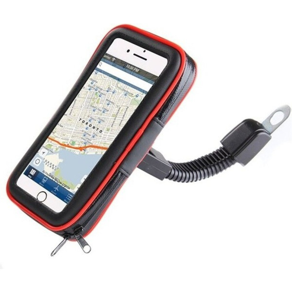 Powertec Su Geçirmez Telefon Tutacağı Motorsiklet ve Bisiklet 5.5" ve 6.3" Uyumlu Aynaya Montaj Oto Boyaları Fiyatı