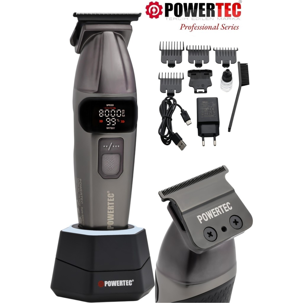 Powertec TR-2626 Profesyonel Sakal | Ense Tıraş & Çizim Makinesi Diğer Fiyatı