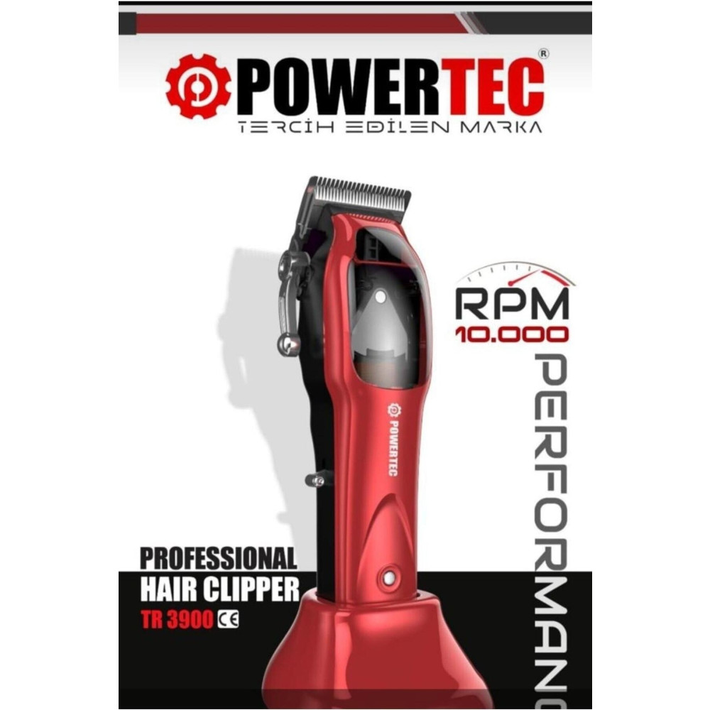 Powertec Tr-3900 Saç Sakal Kesim Makinası 10.000 Rpm Tıraş Makineleri Fiyatı