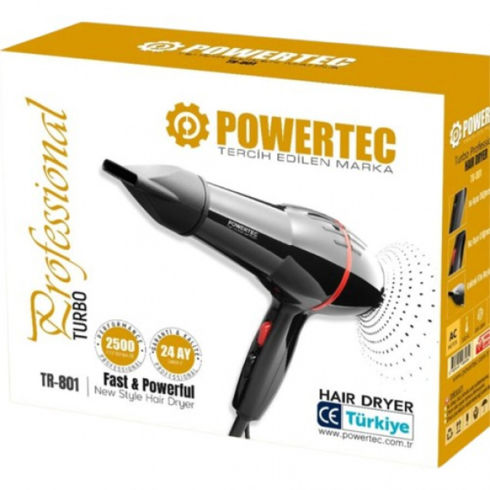 Powertec Tr 801 Fon Makinesi Saç Bakımı Fiyatı