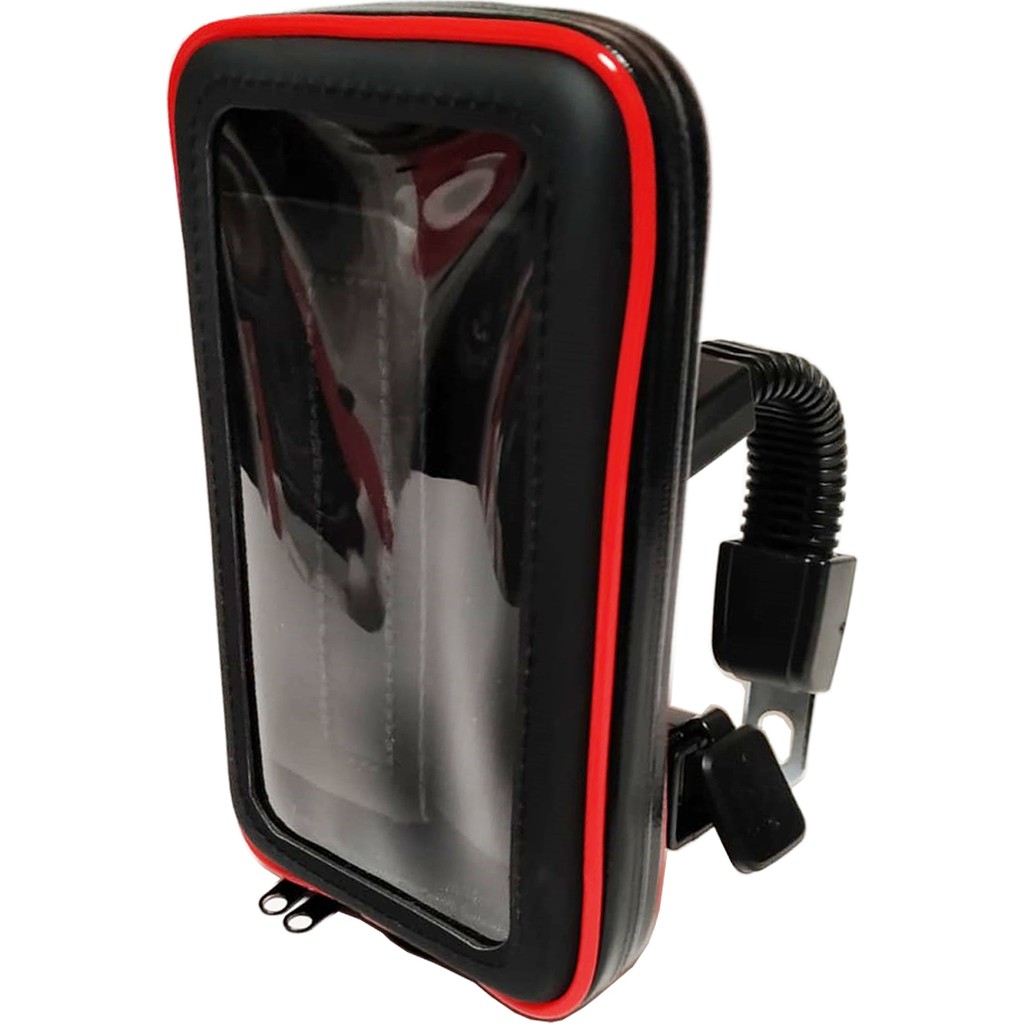 Powertec USB Şarjlı Su Geçirmez Motosiklet Telefon Tutacağı 360 Döner 5.5-6.3" Tüm Modellerle Uyumlu Motorsiklet için Diğer Aksesuarlar Fiyatı
