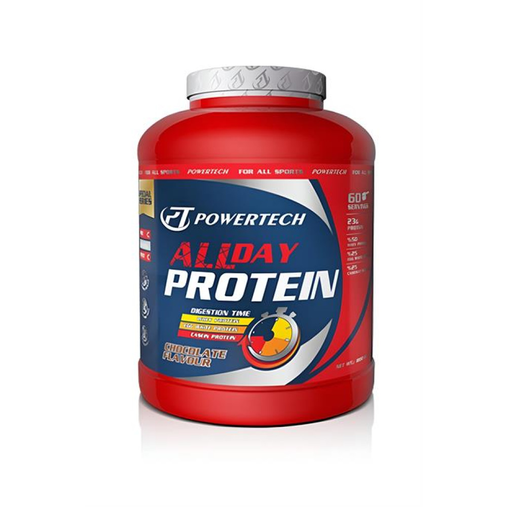 Powertech AllDay Protein Tozu 1800 gr 60 Servis Diğer Fiyatı