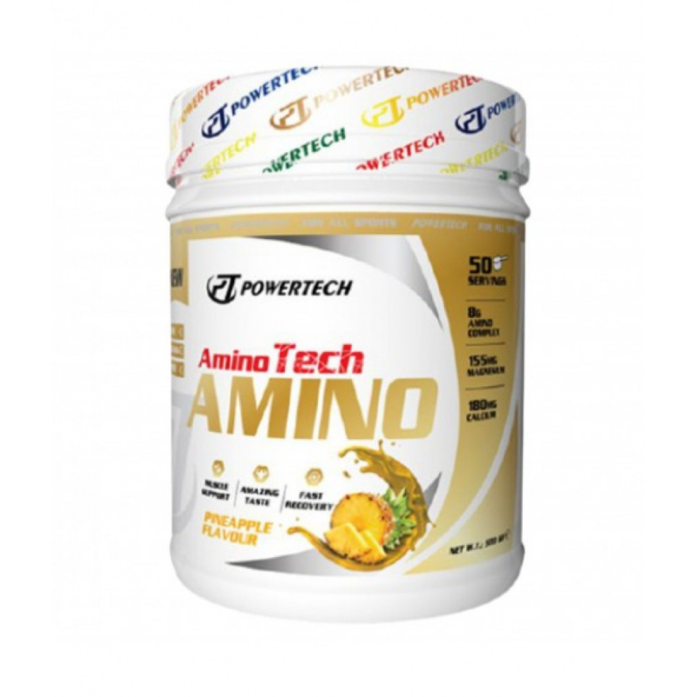 Powertech Aminotech Essantial Amino Asit 500 Gr 50 Servis Ananas Aromali Amino Asit Fiyatı