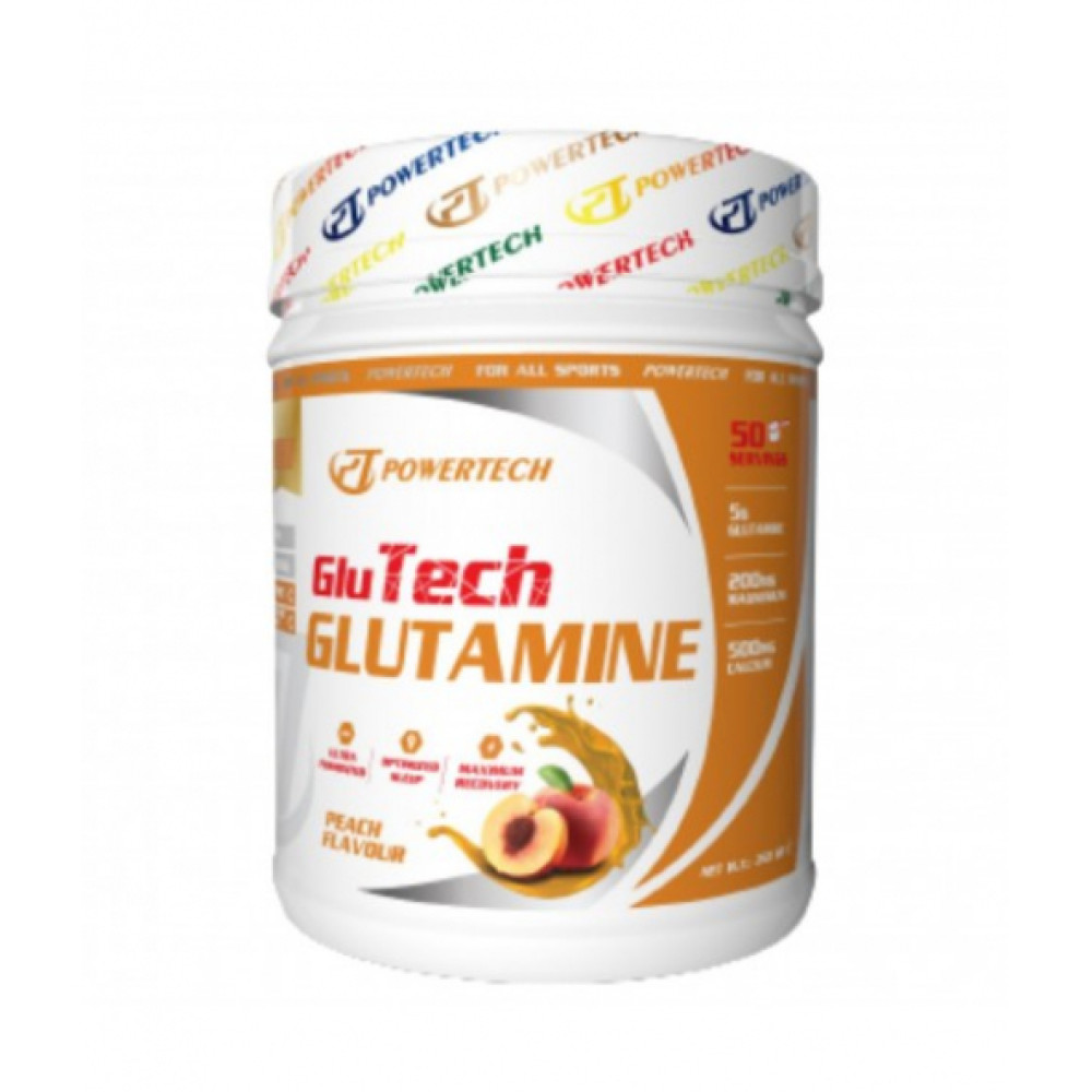 Powertech Glutech L Glutamine 350 Gr 50 Servis Seftali Aromali Amino Asit Fiyatı