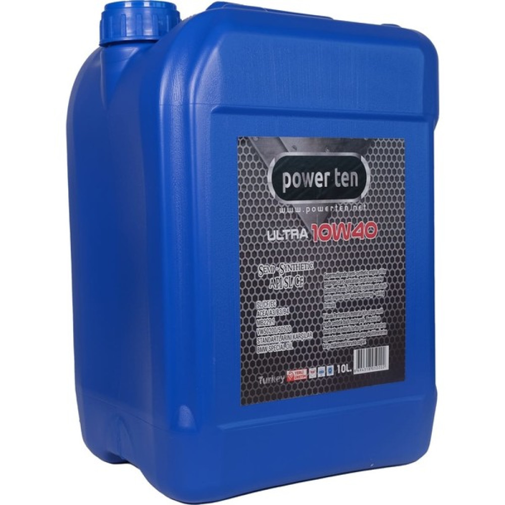Powerten 10W40 10 Litre Motor Yağı ( Üretim Yılı: 2023 ) Motor Yağı Fiyatı