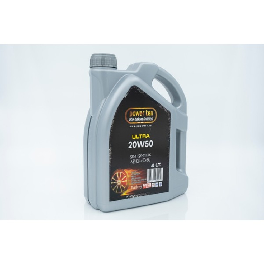 Powerten 20W50 4 Litre Motor Yağı ( Üretim Yılı: 2022 ) Motor Yağı Fiyatı