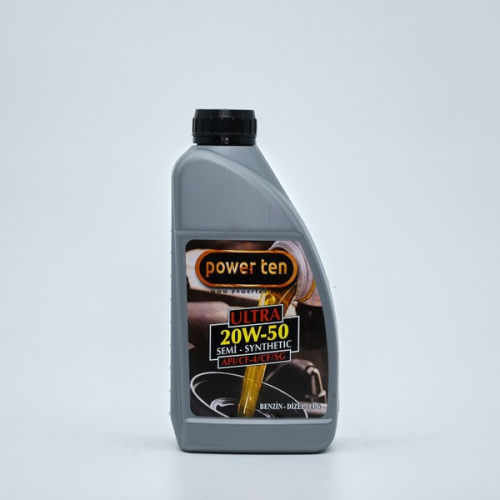 Powerten 20W50 Motor Yağı  900 Ml ( Üretim Yılı: 2022 ) Oto Boyaları Fiyatı