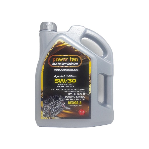 Powerten 5W30 5 Lt Dpf Li Motor Yağı ( Üretim Yılı: 2023 ) Motor Yağı & Katkıları Fiyatı