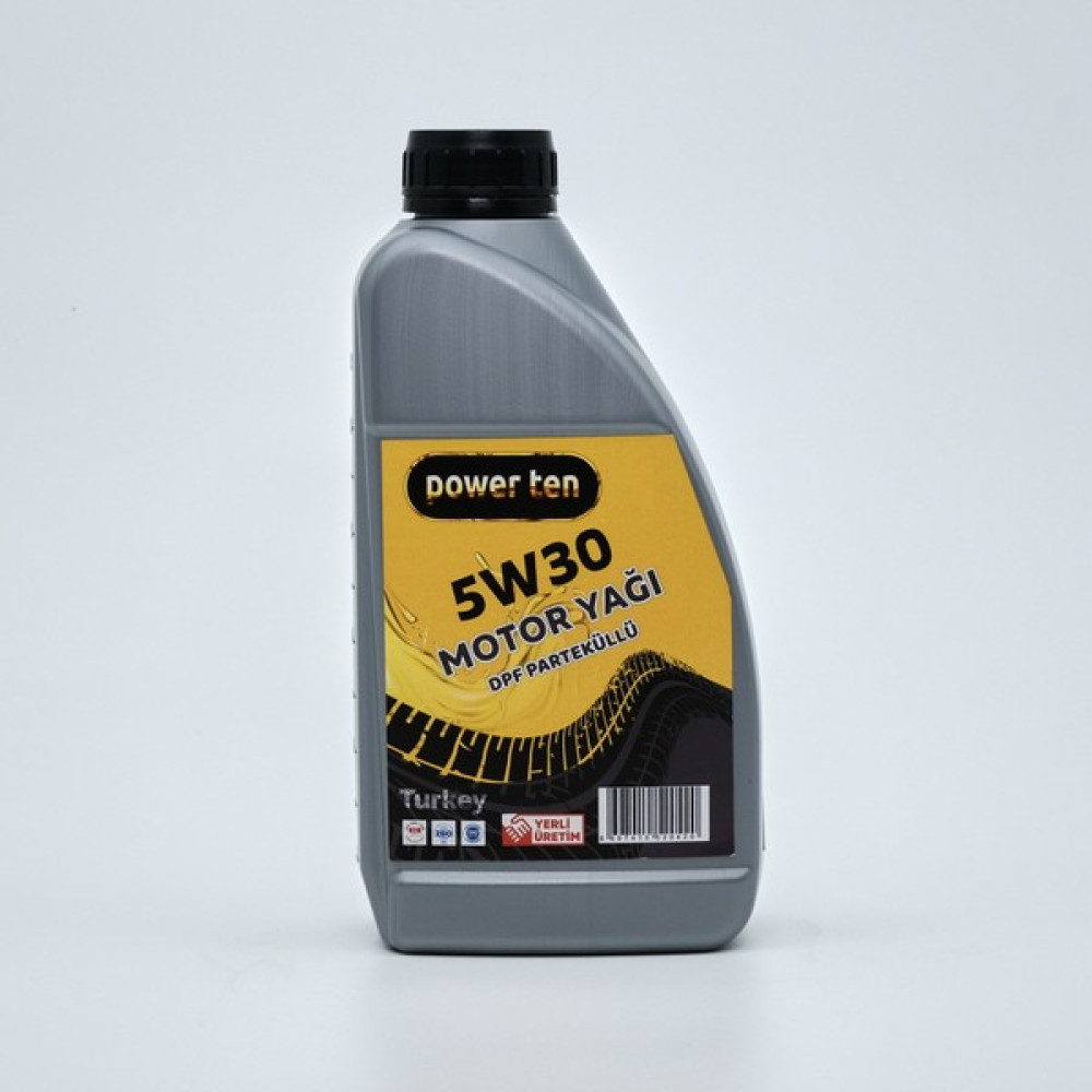 Powerten 5W30 Motor Yağı 900 ml ( Üretim Yılı: 2022 ) Motor Yağı Fiyatı